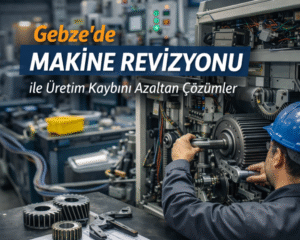 Gebze’de Makine Revizyonu ile Üretim Kaybını Azaltan Profesyonel Çözümler
