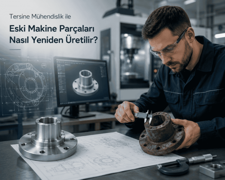 Read more about the article Tersine Mühendislik ile Eski Makine Parçaları Nasıl Yeniden Üretilir?