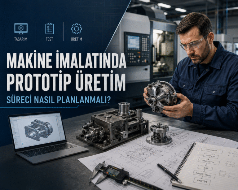 Read more about the article Makine İmalatında Prototip Üretim Süreci Nasıl Planlanmalı?